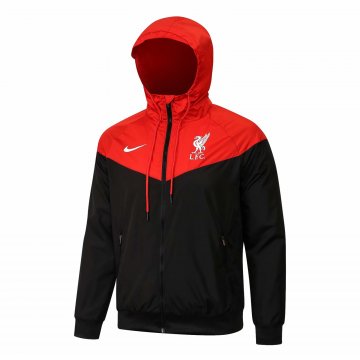 Liverpool 2021-22 Red/Black All Weather Windrunner Jacket Men's