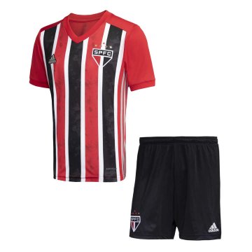 2020-21 Sao Paulo FC Away Kids Football Kit(Shirt+Shorts)