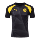 Borussia Dortmund 2023/24 Black Pre-Match Soccer Jerseys Men's