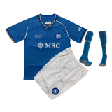 Napoli 2023-24 Home Soccer Jerseys + Short + Socks Children's