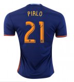 2016-17 New York City Away Navy Football Jersey Shirts Pirlo #21