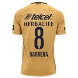 2016-17 Pumas Home Yellow Football Jersey Shirts Barrera #8