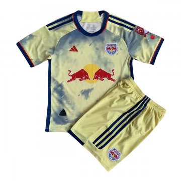 Red Bull New York 2023-24 Away Soccer Jerseys + Short Kid's