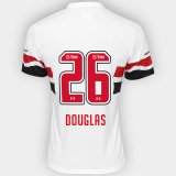 2016-17 Sao Paulo Home White Football Jersey Shirts Douglas #26