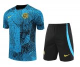 Inter Milan 2023-24 Blue Soccer Jerseys + Short Men's