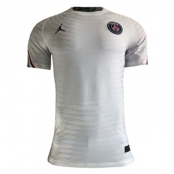 2021-22 PSG White Short Football Training Shirt Men's Match