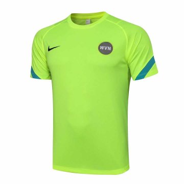 2021-22 Inter Milan Yellow Short Football Training Shirt Men's