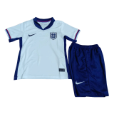 England 2024 Home Soccer Jerseys + Short Kid's