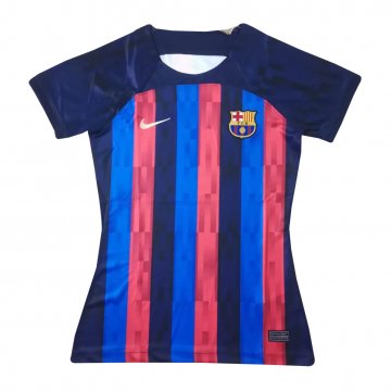 Barcelona 2022-23 Home Soccer Jerseys Women's