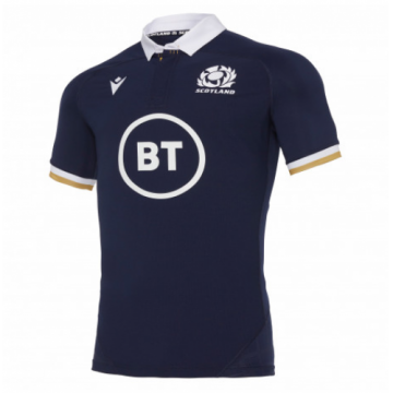 2020-21 Scotland Rugby Home Navy Football Jersey Shirts Men