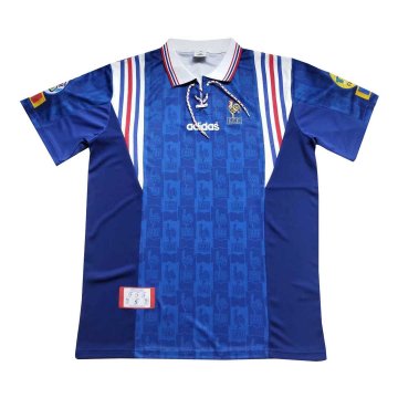 1996 France Retro Home Men's Football Jersey Shirts