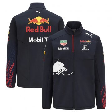 Red Bull Racing 2021 Navy F1 Team Softshell Jacket Men's