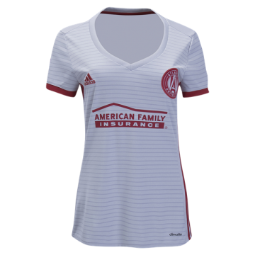 2017-18 Atlanta United FC Away Women's White Football Jersey Shirts
