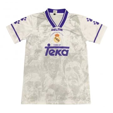 1996-1997 Real Madrid Retro Home Men's Football Jersey Shirts [20210614056]