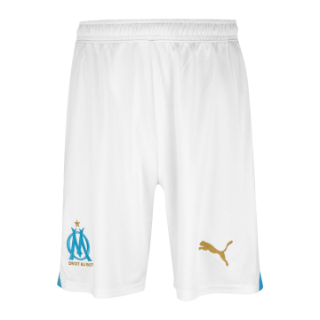 Marseille 2023/24 Home Soccer Shorts Men's