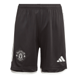 Manchester United 2023/24 Away Soccer Shorts Men's