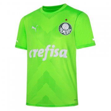 Palmeiras 2023-24 Goalkeeper Green Soccer Jerseys Men's