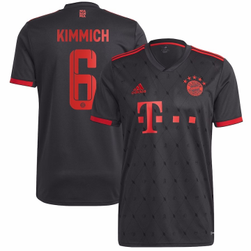 #Kimmich #6 Bayern Munich 2022-23 Trikot Champion Leauge Soccer Jerseys Men's