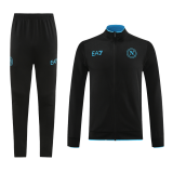 Napoli 2023-24 Black Soccer Jacket + Pants Men's