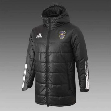 2020-21 Boca Juniors Black Men Football Winter Jacket