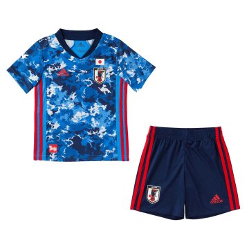 2020 Japan Home Kids Football Kit(Shirt+Shorts)