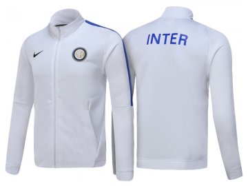 2017-18 Inter Milan Authentic White Franchise Jacket
