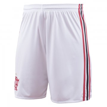 2017-18 Flamengo Home Men White Shorts