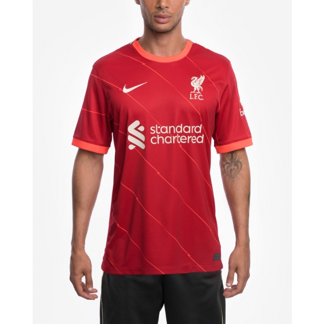 Liverpool 2021-22 Home Men's Soccer Jerseys