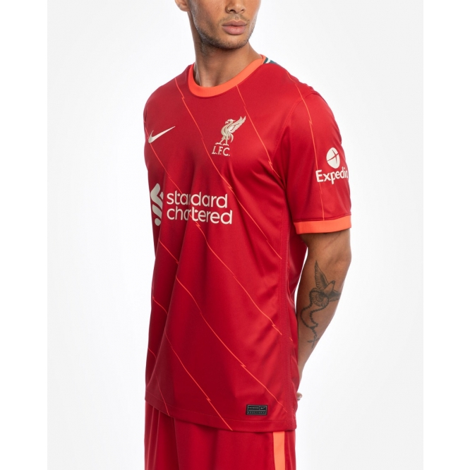 Liverpool 2021-22 Home Men's Soccer Jerseys