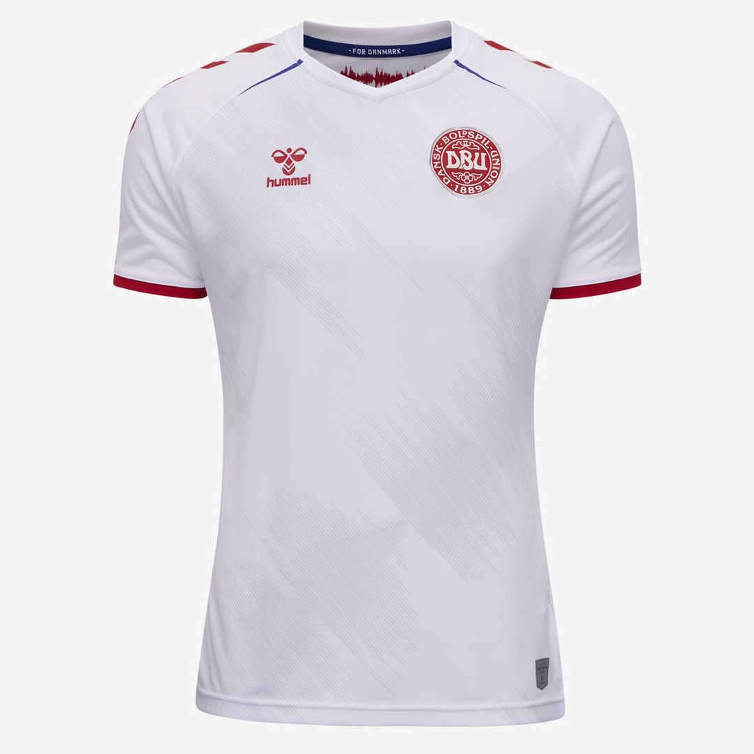 2021 Denmark Away Football Jersey Shirts Men's