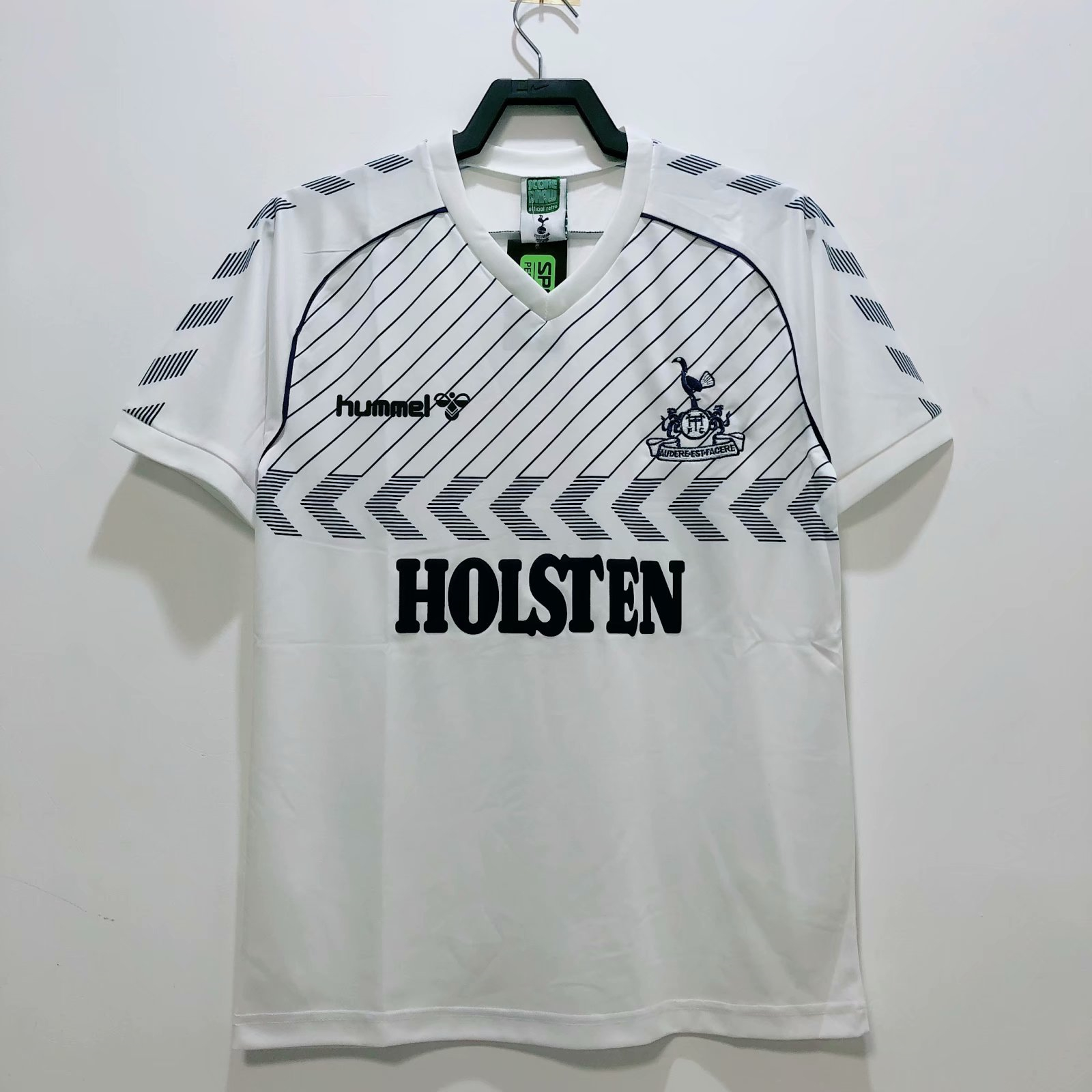 Tottenham Hotspur 1986 Retro Home Soccer Jerseys Men's