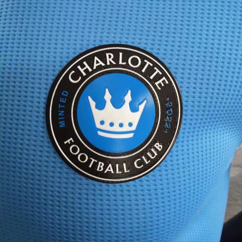 #Player Version Charlotte 2022 Home Blue Soccer Jerseys Men's