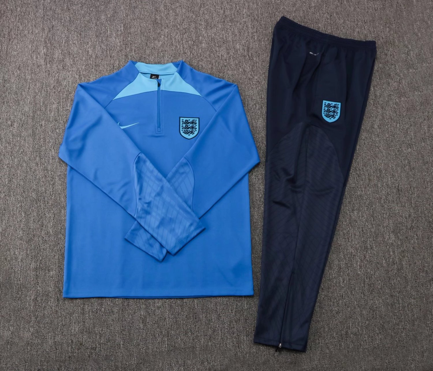 England 2022 Blue Soccer Training Suit  Men's