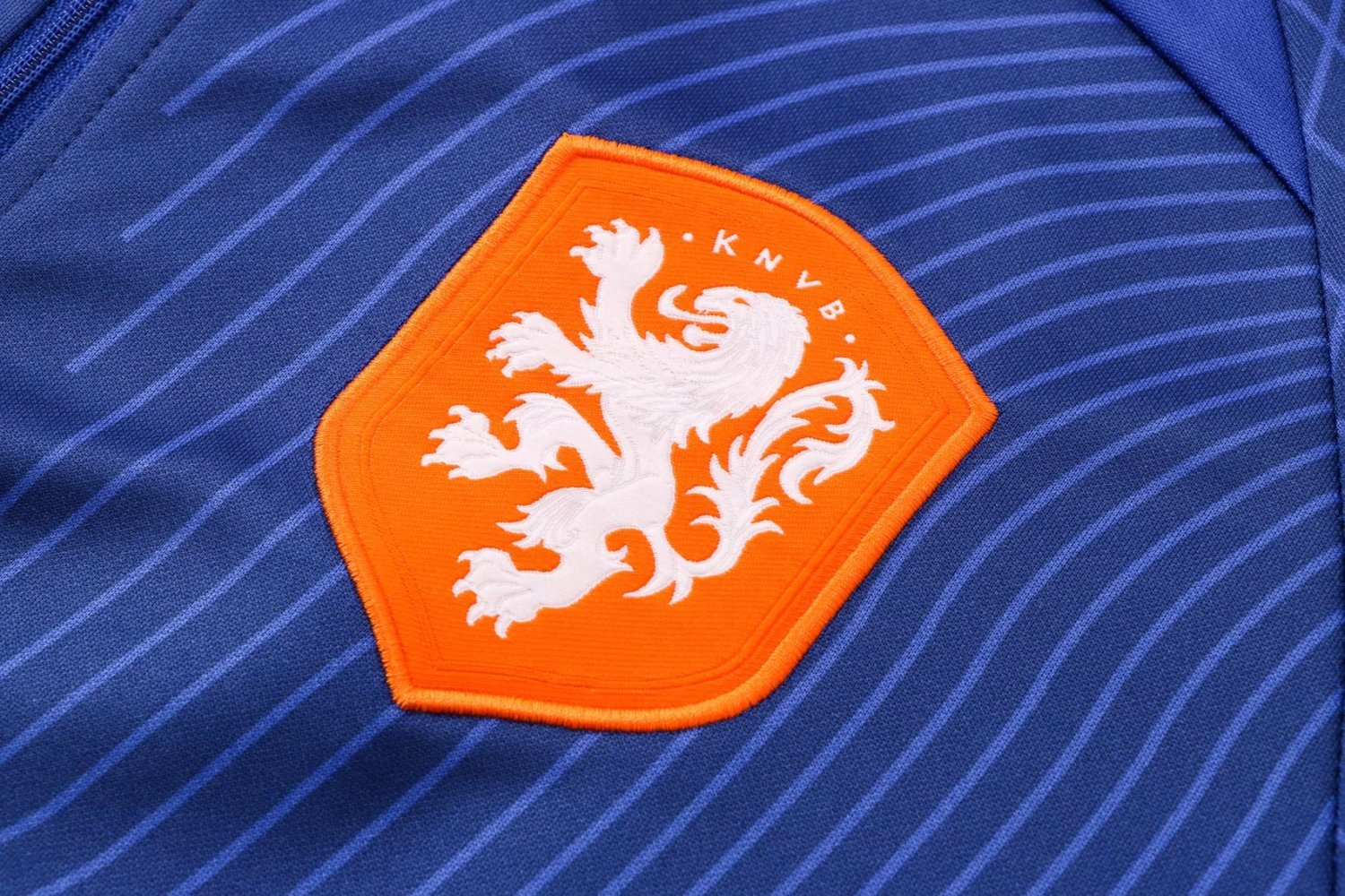 Netherlands 2022 Blue Soccer Training Suit  Men's