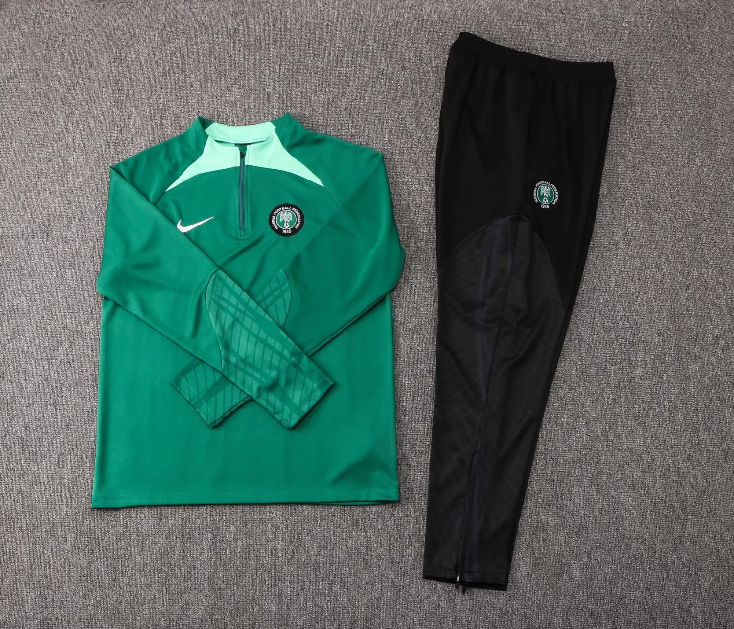Nigeria 2022 Green Soccer Training Suit  Men's
