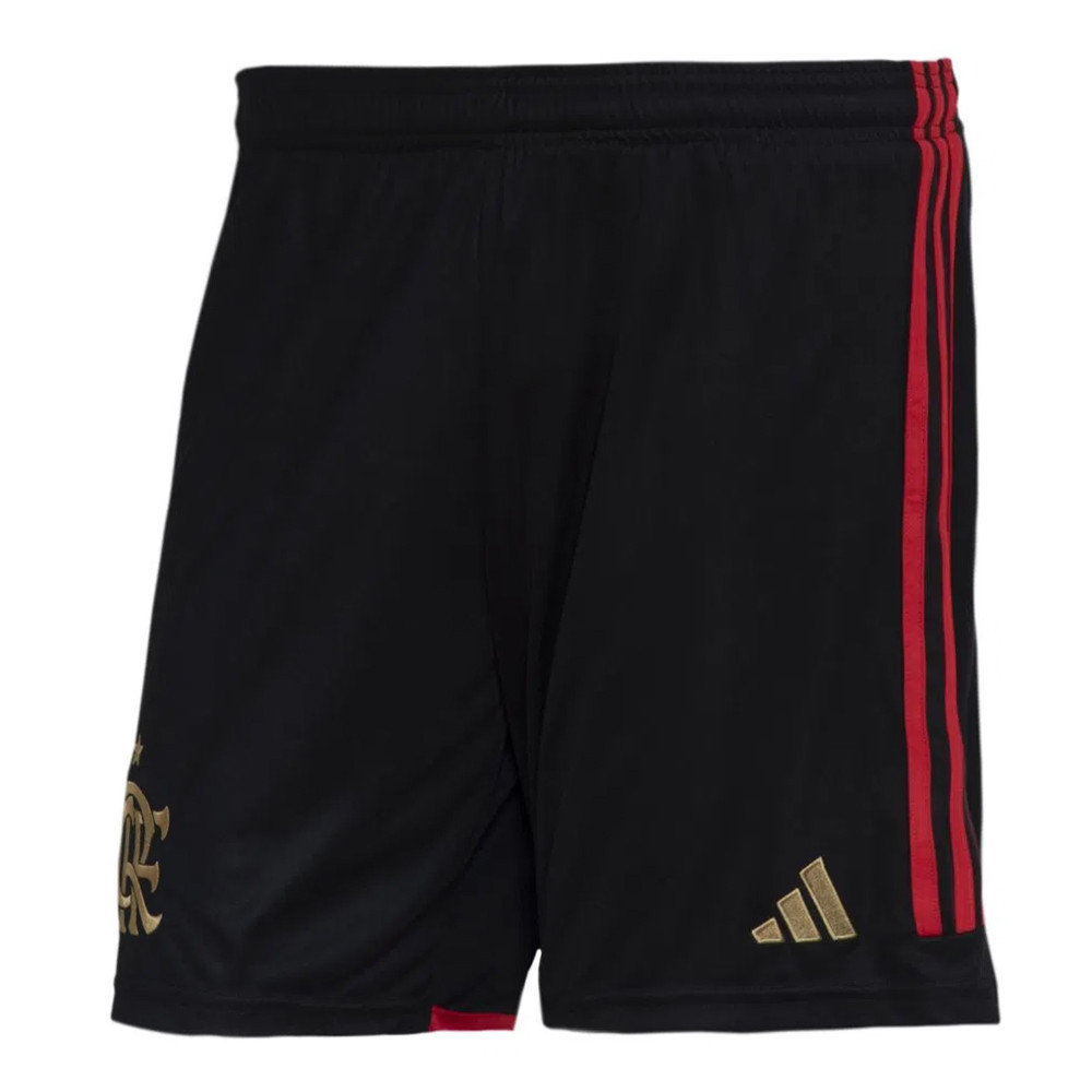 Flamengo 2023-24 Away Soccer Shorts Men's