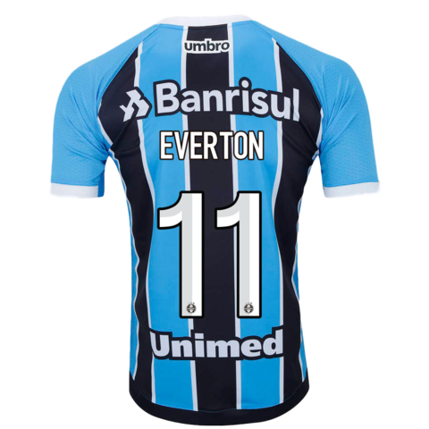 2017-18 Gremio home blue Football Jersey Shirts Everton Sousa #11